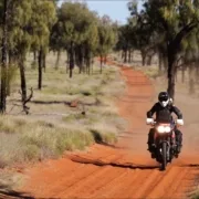 Crossing Australia on the warhorse