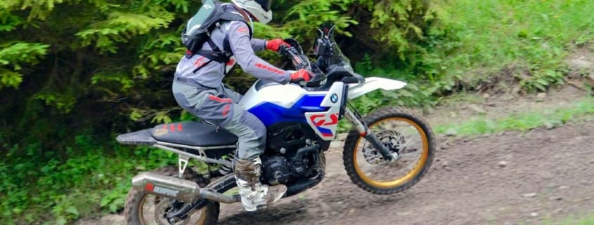 Riding a BMW F900 GS Enduro at Red Bull Romaniacs