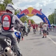 Racing Red Bull Romaniacs on a BMW F900 GS