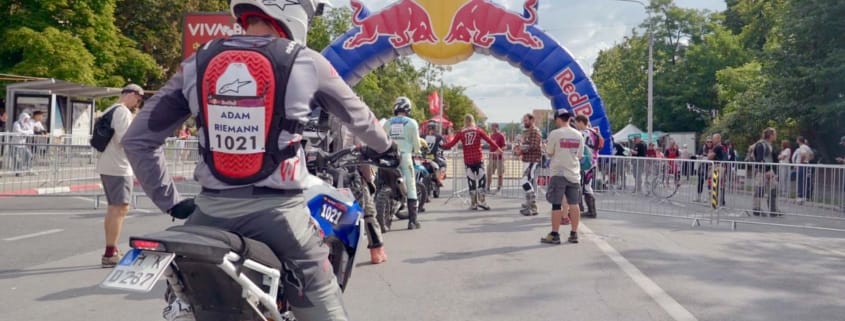 Racing Red Bull Romaniacs on a BMW F900 GS