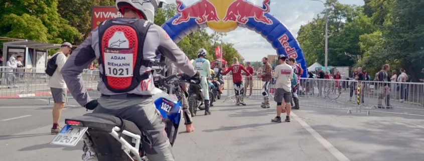 Racing Red Bull Romaniacs on a BMW F900 GS